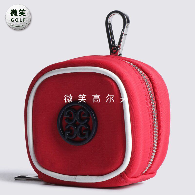 2025秋新品韩国代购GFORE高尔夫球包女轻质方形运动收纳小包挂件