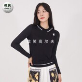 T恤GOLF 高尔夫球服女士冷感运动透气女士长袖 特价 2025夏韩国代购