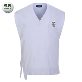 高尔夫球服男士 特价 百搭经典 韩国代购 V领针织马甲GOLF 2025秋新款