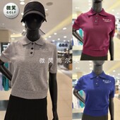 针织衫 MASTERBUNNY优雅气质高尔夫球服女士短袖 韩国代购 2025秋款