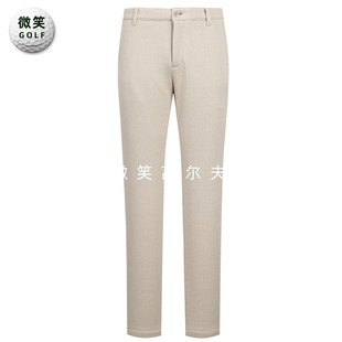 男人字纹抓绒运动长裤 FANTOM高尔夫球裤 2025秋冬新韩国代购 特价