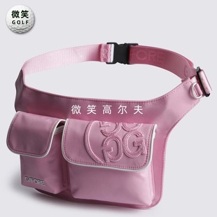 2026春新品韩国代购GFORE高尔夫球包女士时尚运动口袋收纳腰包