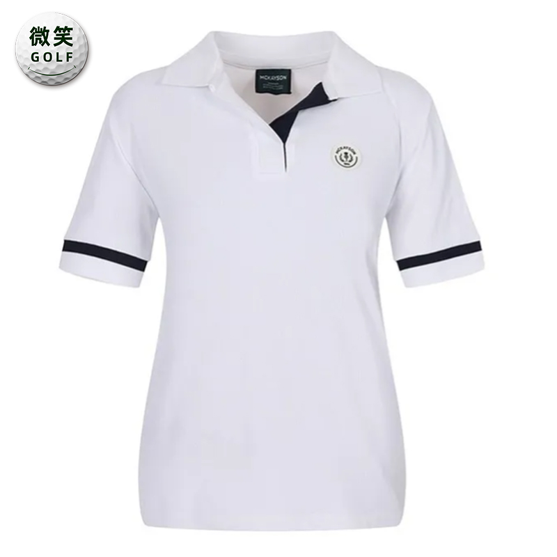 特价2025夏新款韩国代购运动透气高尔夫球服女士修身短袖T恤GOLF