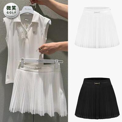 高尔夫球服女士百褶短裙