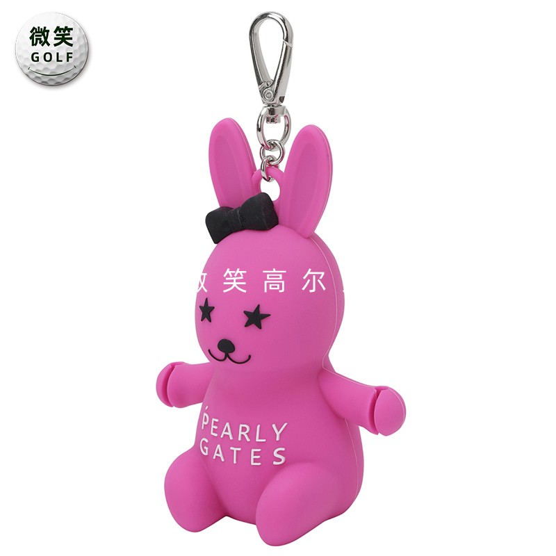 高尔夫女士兔子运动收纳小包挂件