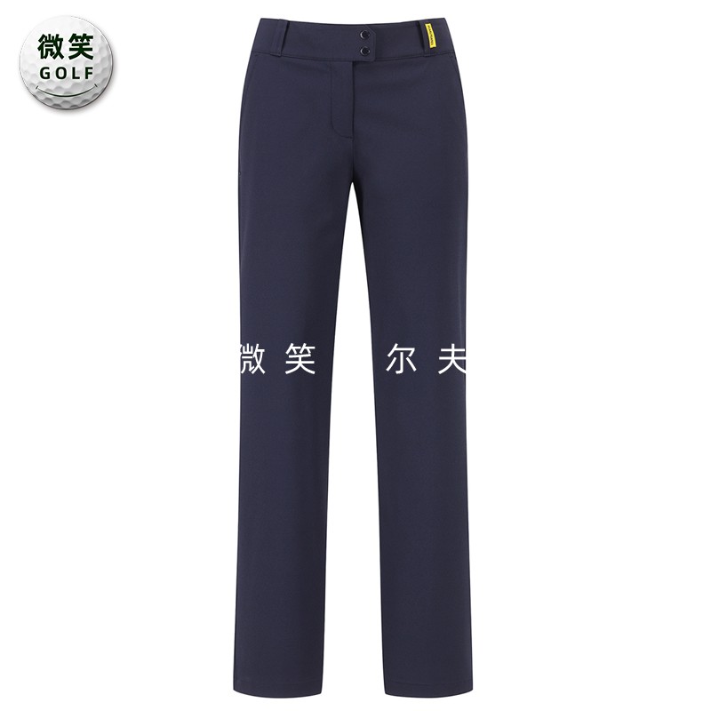 高尔夫女士两粒扣笑脸运动长裤