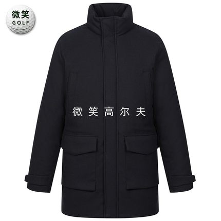特价2025冬新品韩国代购PING高尔夫男士高领防寒运动中长款羽绒服