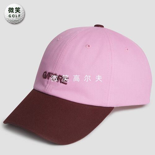 高尔夫男士撞色遮阳遮阳运动帽