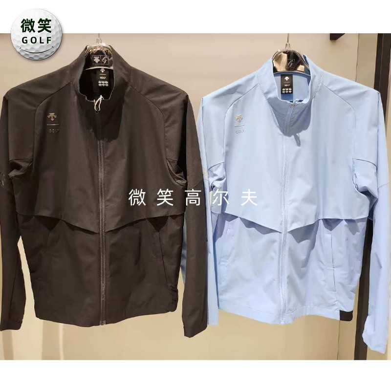 2025春季新品韩国代购高尔夫男士立领拉链弹力舒适运动风衣外套