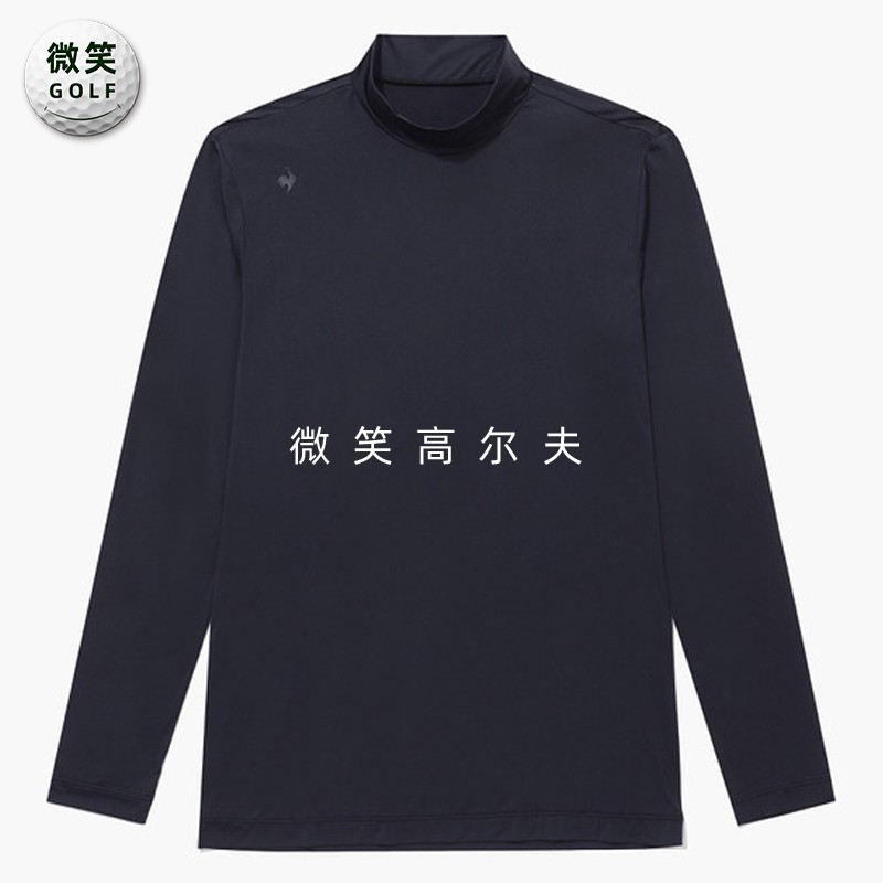 高尔夫男士高领凉感运动长袖打底