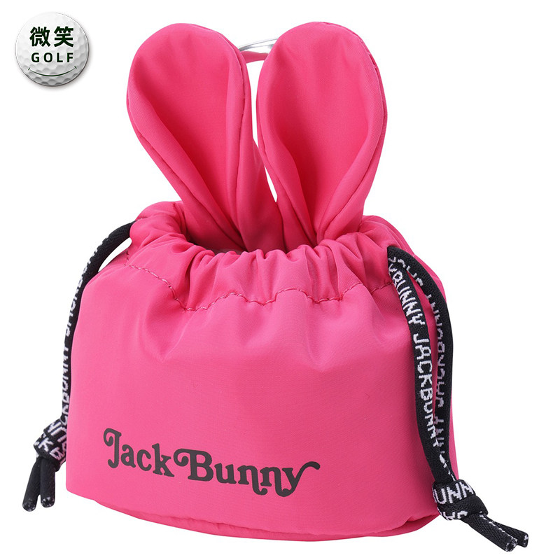 2025春夏新品韩国代购PEARLYGATES高尔夫男女抽绳水桶收纳小球袋