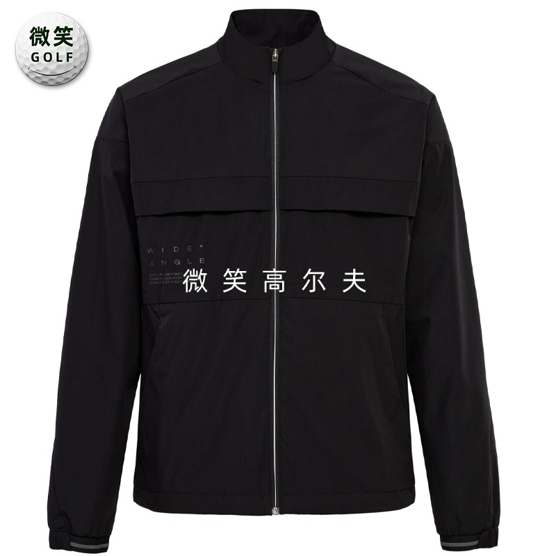 高尔夫男士立领防风防水夹克外套