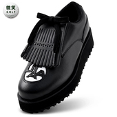 女士流苏厚底防滑运动增高鞋 2025夏新品 高尔夫球鞋 UTA 韩国代购