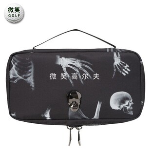 2025夏新品韩国代购amazingcre高尔夫男士图案运动收纳多功能小包
