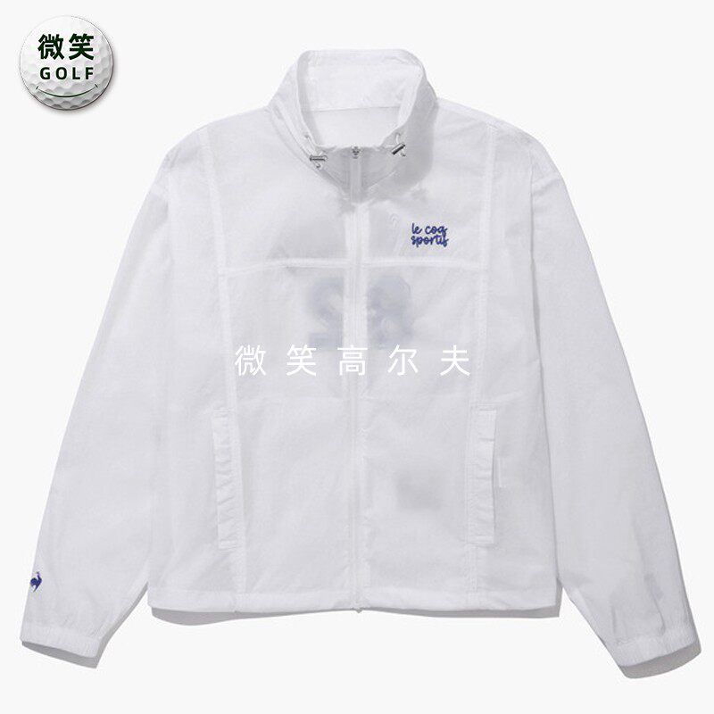 高尔夫女士高领轻薄运动夹克外套