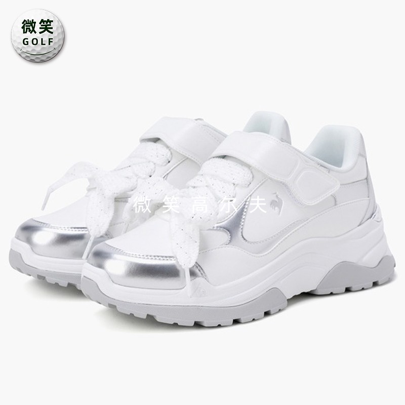 女高尔夫球鞋系带防滑增高运动鞋