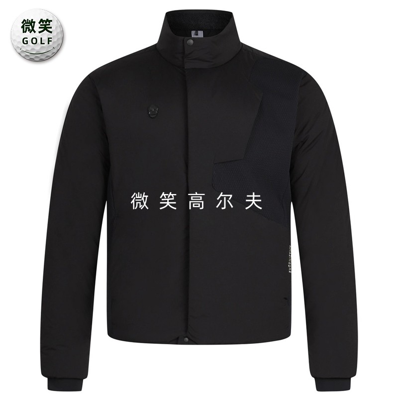高尔夫男轻质防风保暖运动羽绒服