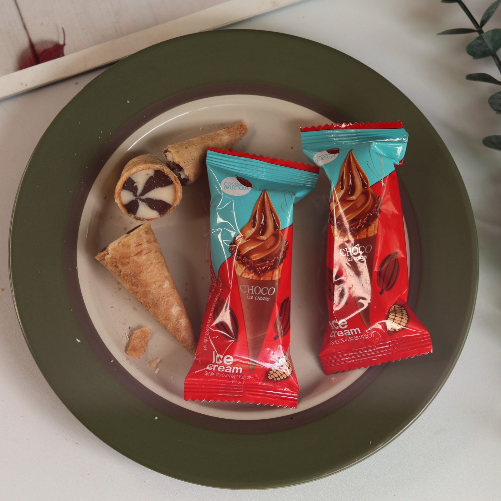 阿Q熊双色夹心甜筒巧克力糖果脆皮伴手礼结婚订婚喜糖儿童零食品,零食/坚果/特产,巧克力制品,淘宝优惠券,粉丝福利购,淘宝优惠卷