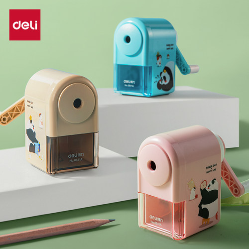 得力免费刻字卷笔刀削笔刀转笔刀