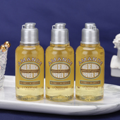 3瓶打包 欧舒丹沐浴油杏仁甜扁桃沐浴露35ml小样 留香持久滋润