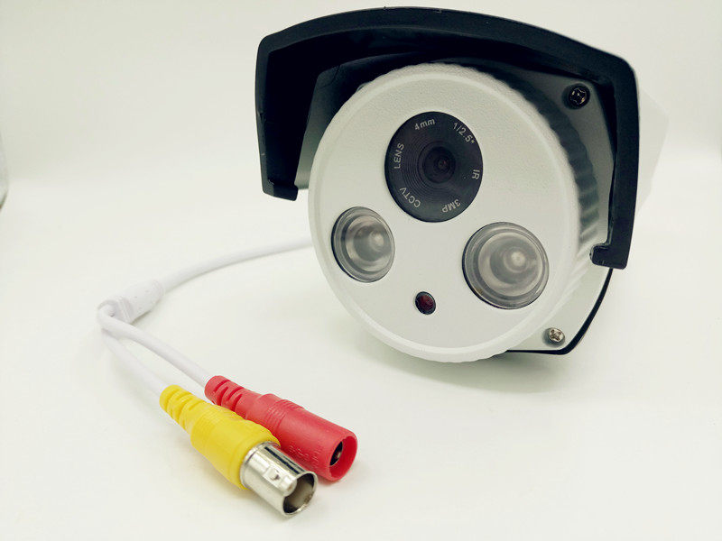 监控摄像头2500线防水摄像机红外探头高清监控摄像机模拟摄像机