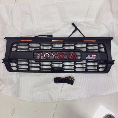 适用兰德酷路泽lc80带灯中网4600陆地巡洋舰LC80改装GR标中网前脸