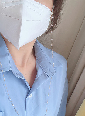 diy口罩防丢明星款眼镜装饰链