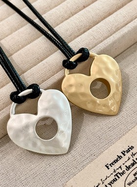 叠戴时髦个性流苏项链