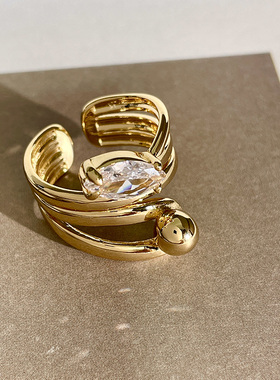 女铜文艺复古欧美冷淡风