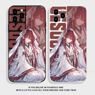 二次元上杉绘梨衣适用苹果16小米14Pro龙族华为mate60一加11动漫OPPOFindX8红米K70vivoS19荣耀200漫漫手机壳