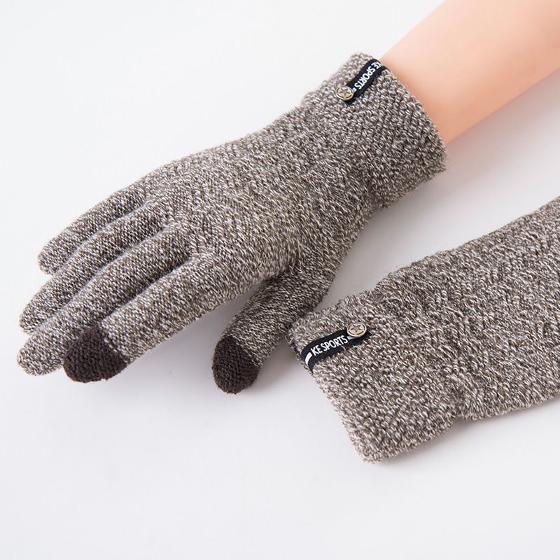 Gants pour homme CITYFOX     en de laine - Ref 2782451 Image 1