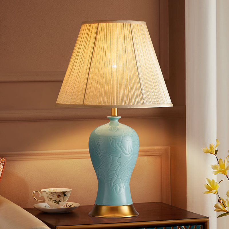 充电台灯卧室床头灯玄关轻奢温馨