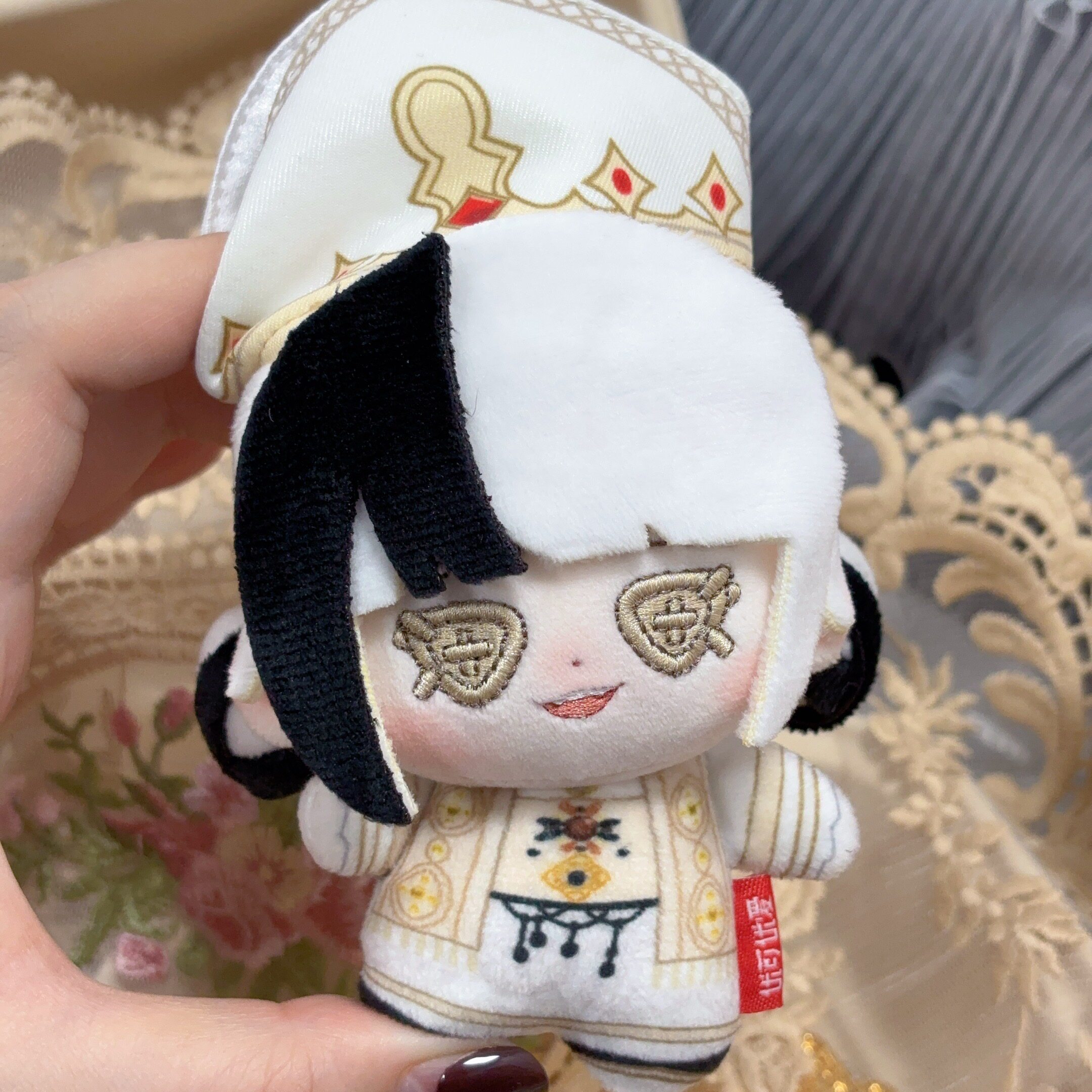 拉拉队员黑白棋10cm棉花娃娃莉莉第五人格系列皮肤款周边礼物玩偶图片