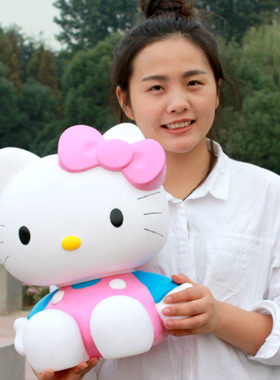 可爱女生礼物猫存钱罐卡通创意