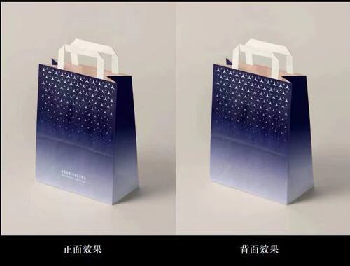 汽车店广告奔驰手提纸袋手挽袋定制奔驰星辉第四季度定做加工厂家