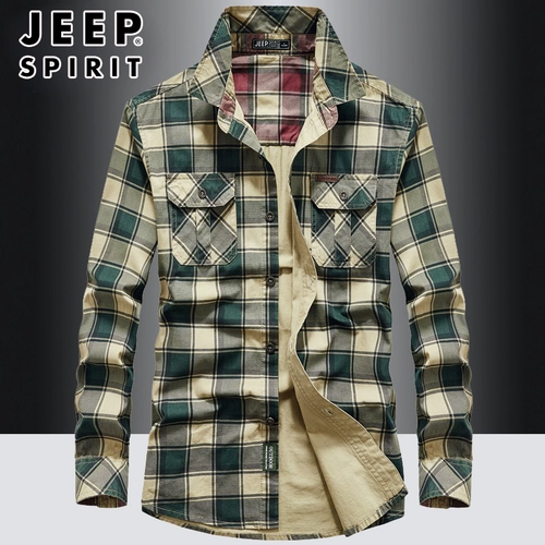 Jeep, джип, дорожная весенняя демисезонная рубашка, хлопковая куртка