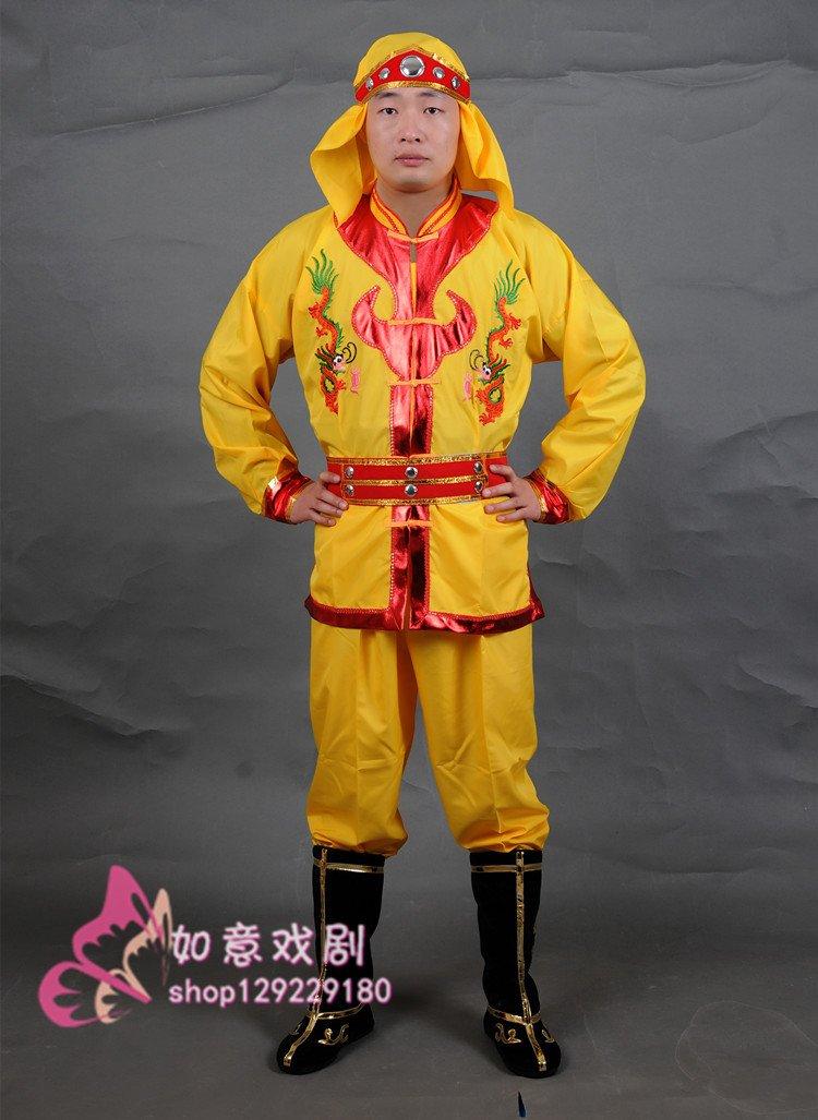 舞龙服装女男士打鼓服装演出服婚庆腰鼓服现代龙灯舞狮威风锣鼓