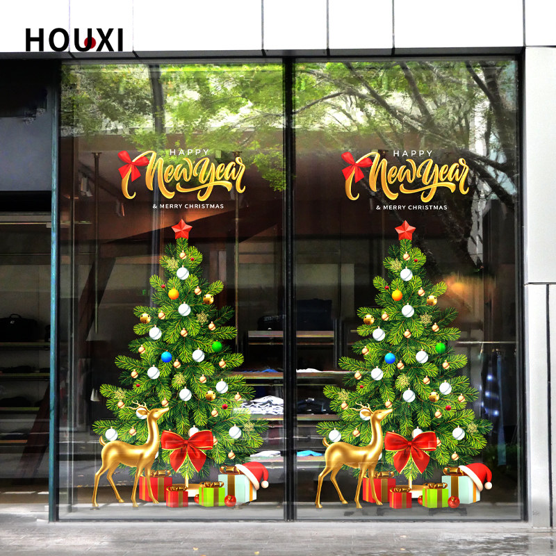 橱窗玻璃贴纸三层微喷双面彩色