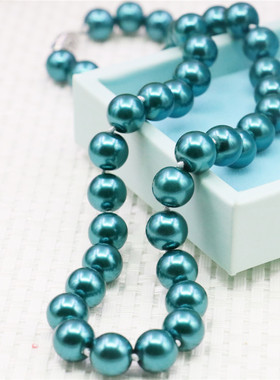 diy玻璃饰品手工礼物珍珠项链