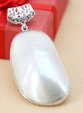 diy天然项链挂件复古吊坠