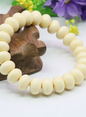 仿蜜蜡手串配饰复古算盘珠