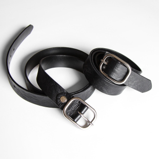 告密者真皮复古日字扣裤 腰带进口头层纯牛皮青年文艺休闲百搭皮带