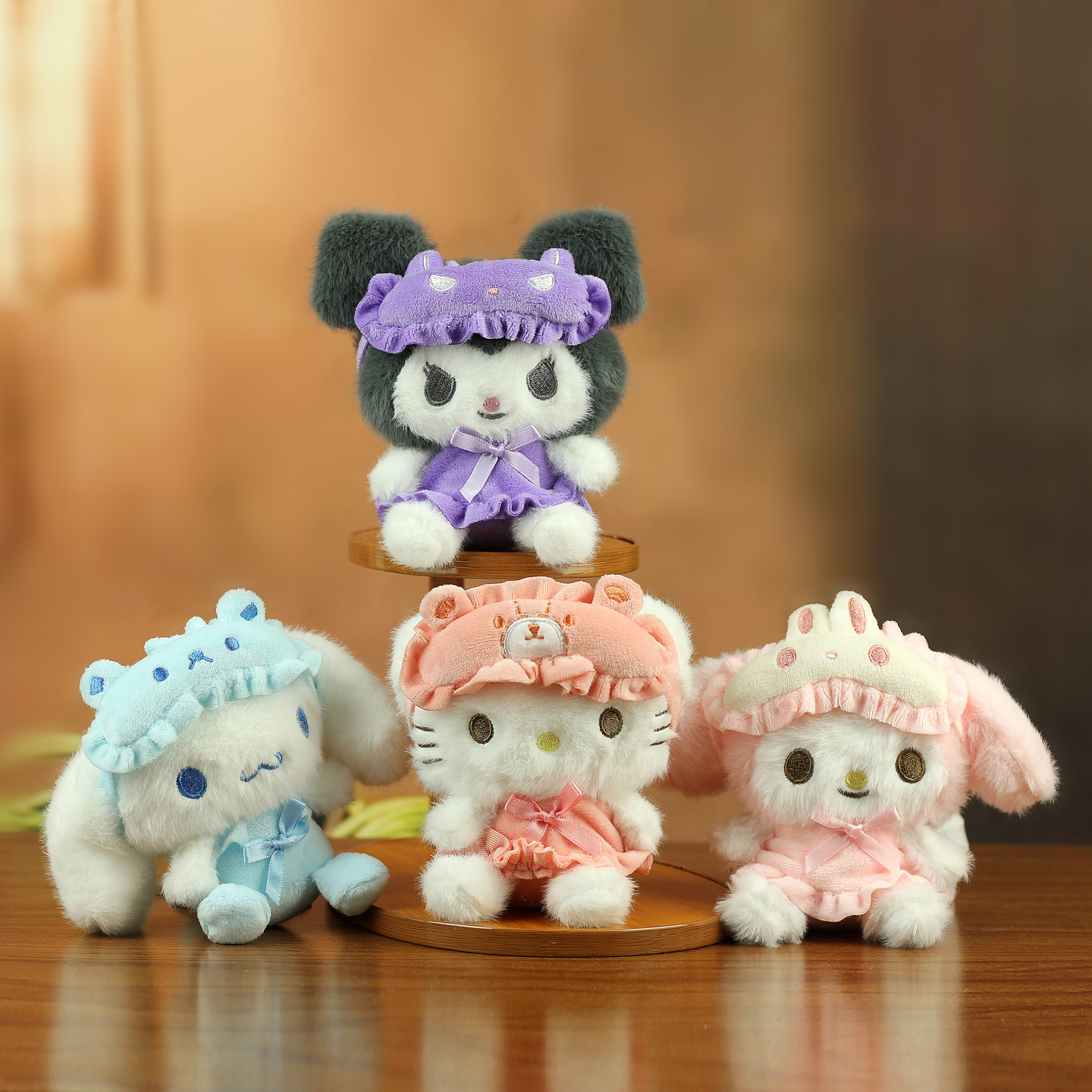 萌库洛米挂件毛绒玩具公仔玉桂狗