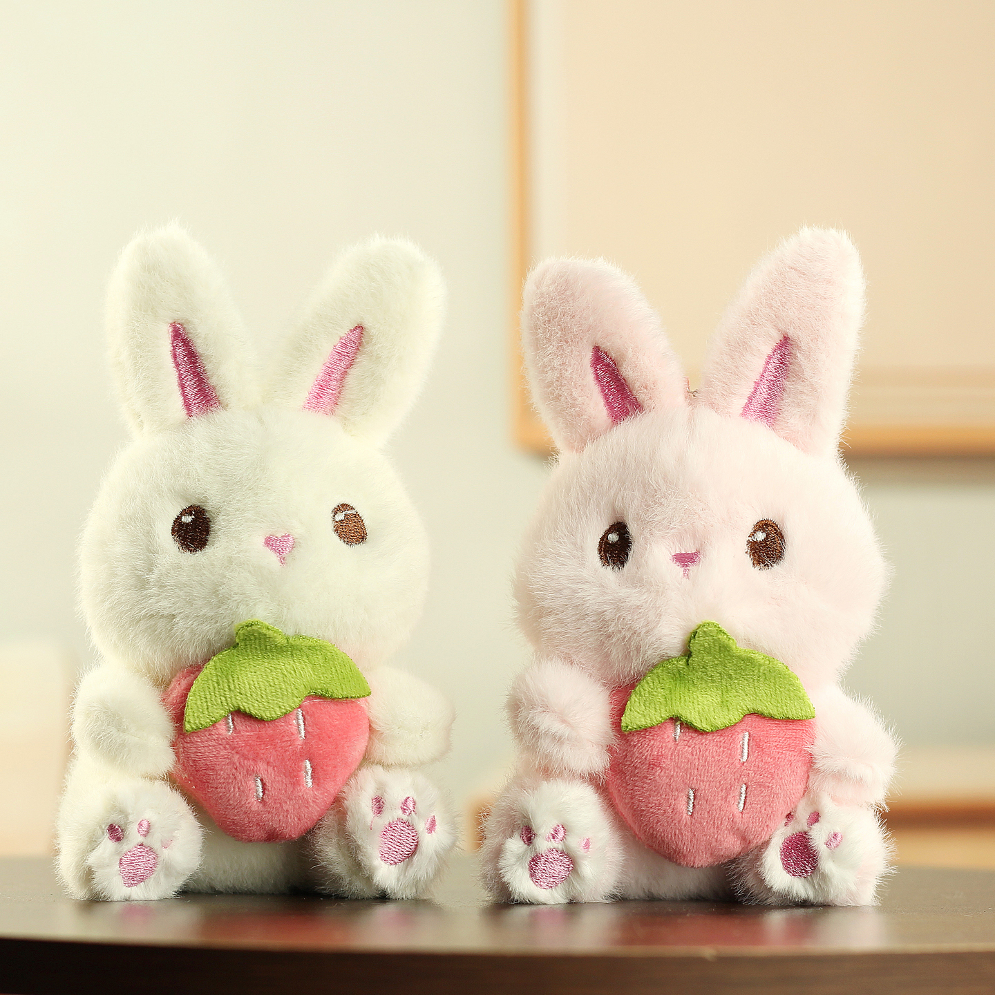 可爱萌小兔子挂件毛绒玩具公仔