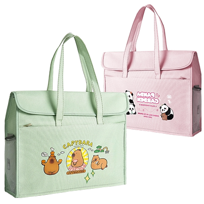 柏逸收纳加厚A3A4手提式文件袋