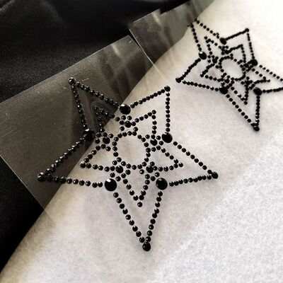 乳贴乳头装饰镂空配饰调教乳贴乳头贴防凸点防走光隐形男女通用