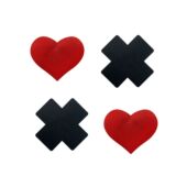 十字爱心乳贴胸贴装 配饰小胸免穿胸衣 饰一次性胸贴薄款