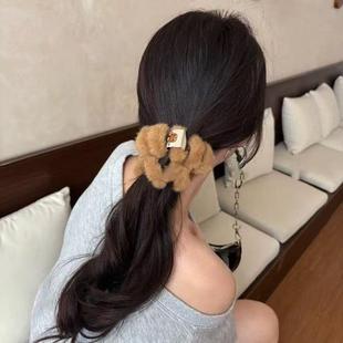 毛毛电话线不伤发高弹力秋冬氛围大号毛绒电话Y02 下单立减50