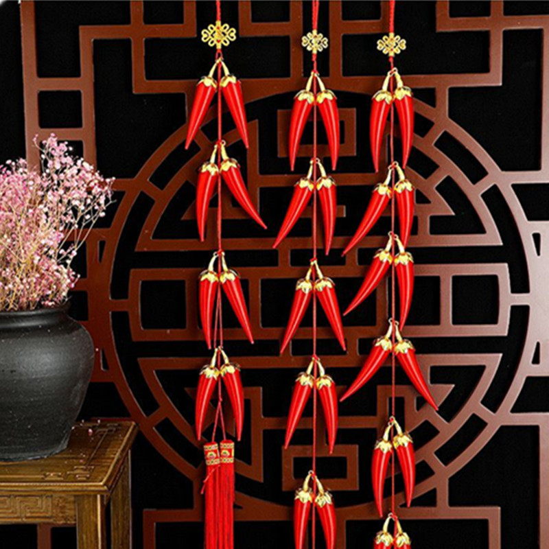 中国春节乔迁喜庆仿真丝线挂件