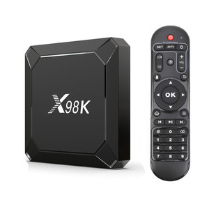 X98K机顶盒 4GB/32GB 安卓13 RK3528 双频WIFI BT5.0 高清播放器